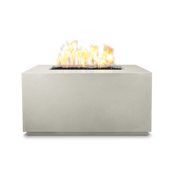 The Outdoor Plus 48 Rectangular Pismo Fire Pit - GFRC Concrete - Ash - Match Lit - Liquid Propane OPT-2448-ASH-LP - main